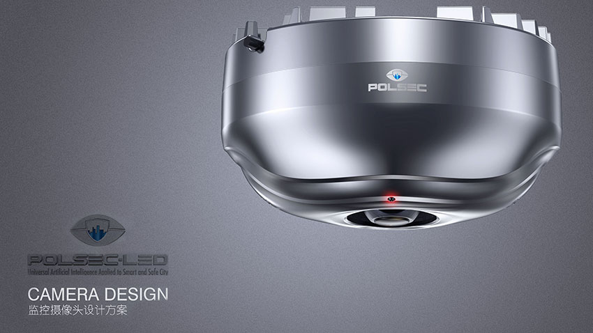 藍(lán)牙智能監(jiān)控攝像頭外觀設(shè)計結(jié)構(gòu)設(shè)計案例圖分析