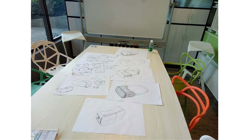 家電數(shù)碼之VR眼鏡外觀結(jié)構(gòu)設(shè)計案例圖片詳解