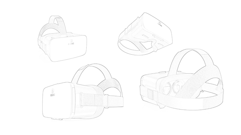 家電數(shù)碼之VR眼鏡外觀結(jié)構(gòu)設(shè)計案例圖片詳解