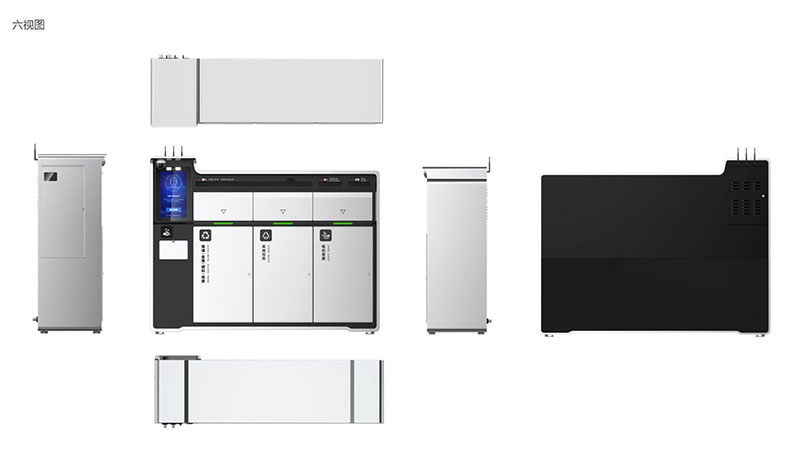 工業(yè)環(huán)保設備之智能分類垃圾桶設計案例圖片9