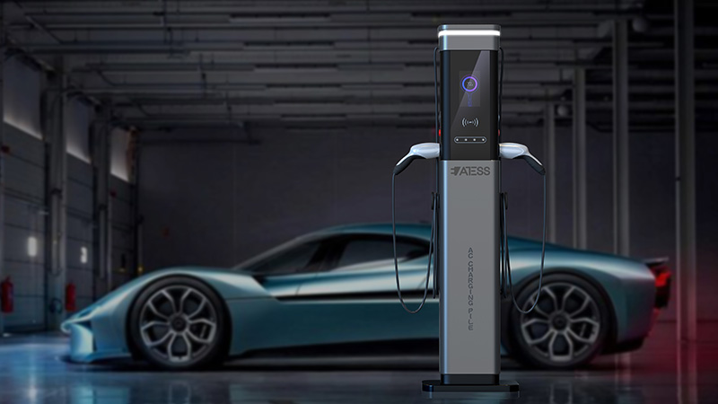 智能終端之落地式交流充電樁設(shè)計(jì)案例圖片賞析1