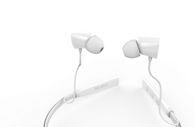 掛脖式藍(lán)牙耳機(jī)產(chǎn)品外觀設(shè)計(jì)，智能電子產(chǎn)品設(shè)計(jì)案例