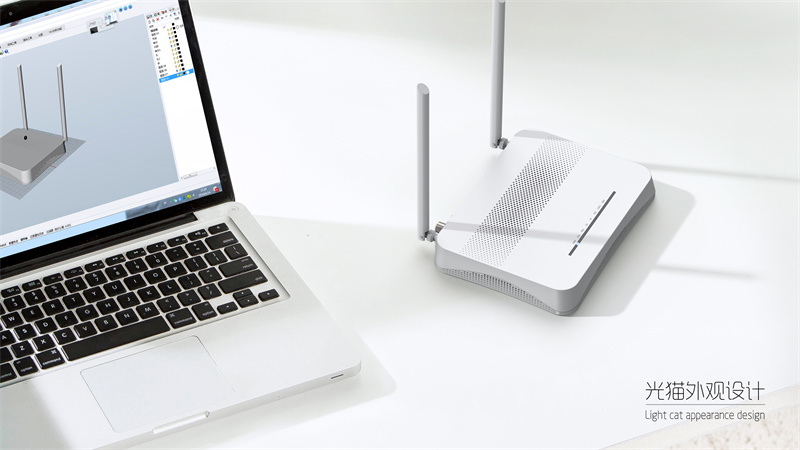 光貓產(chǎn)品設計,光纖轉換器外觀工業(yè)設計